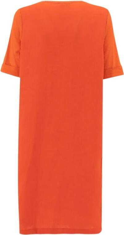Le Tricot Perugia Short Dresses Oranje Dames