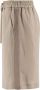 Le Tricot Perugia Short Skirts Beige Dames - Thumbnail 2