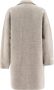 Le Tricot Perugia Single-Breasted Coats Beige Dames - Thumbnail 2