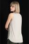 Le Tricot Perugia Sleeveless Tops Grijs Dames - Thumbnail 2