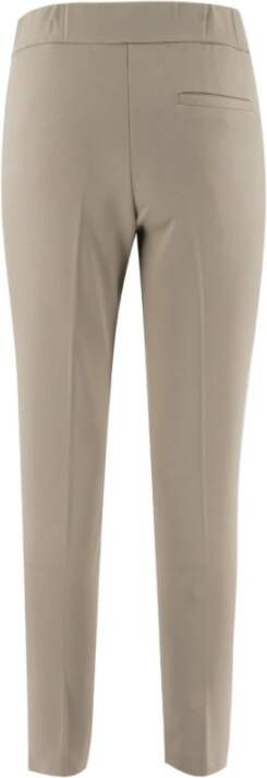 Le Tricot Perugia Slim-fit Trousers Beige Dames