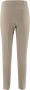 Le Tricot Perugia Slim-fit Trousers Beige Dames - Thumbnail 2