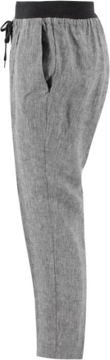 Le Tricot Perugia Sweatpants Grijs Dames