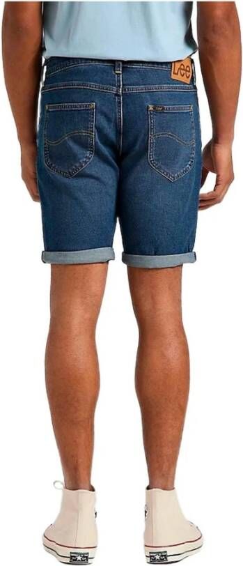 Lee Blauwe Herenshorts Blauw Heren