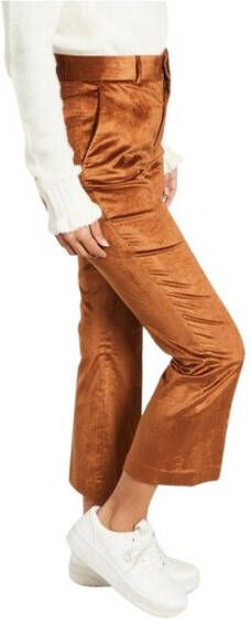 Leon & Harper Fluwelen broek Bruin Dames