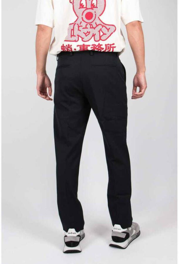 Les Deux Chino Blauw Heren