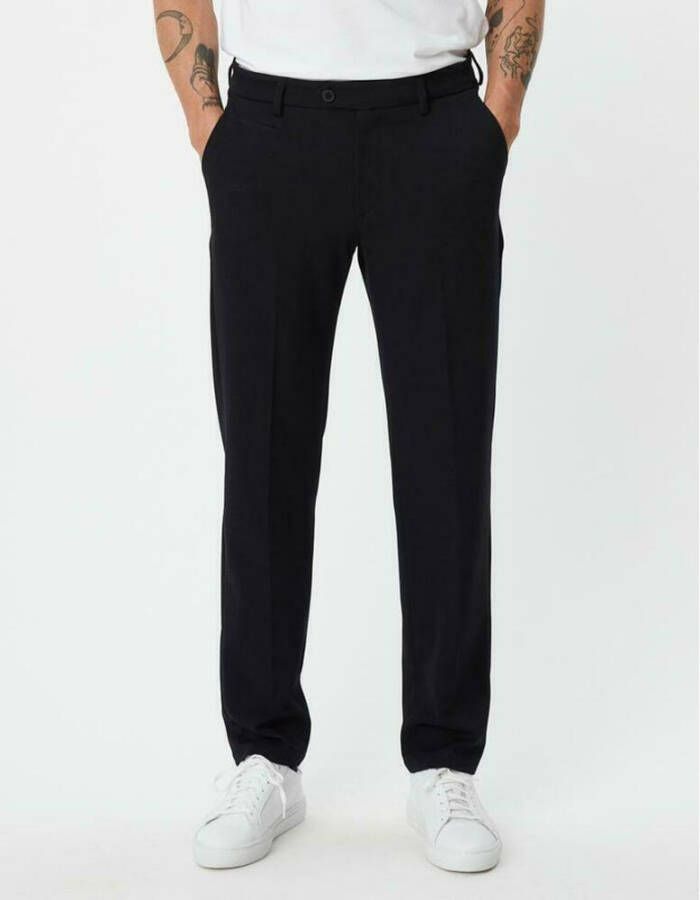 Les Deux Regular Suit Trousers Zwart Heren