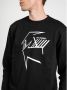 Les Hommes Sweatshirt Zwart Heren - Thumbnail 2