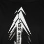 Les Hommes T-shirt; hoog; Zwart Heren - Thumbnail 2