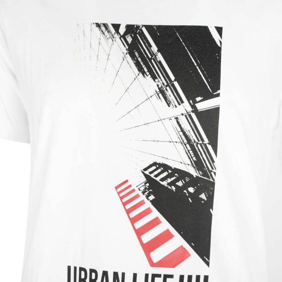 Les Hommes T-shirt stedelijk leven lhu Wit Dames