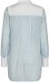 Levete Room Oversized Gestreepte Blouse Blauw Dames - Thumbnail 2
