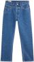 Levi's Regular fit jeans met riemlussen model '501 CROP JAZZ POP' - Thumbnail 10