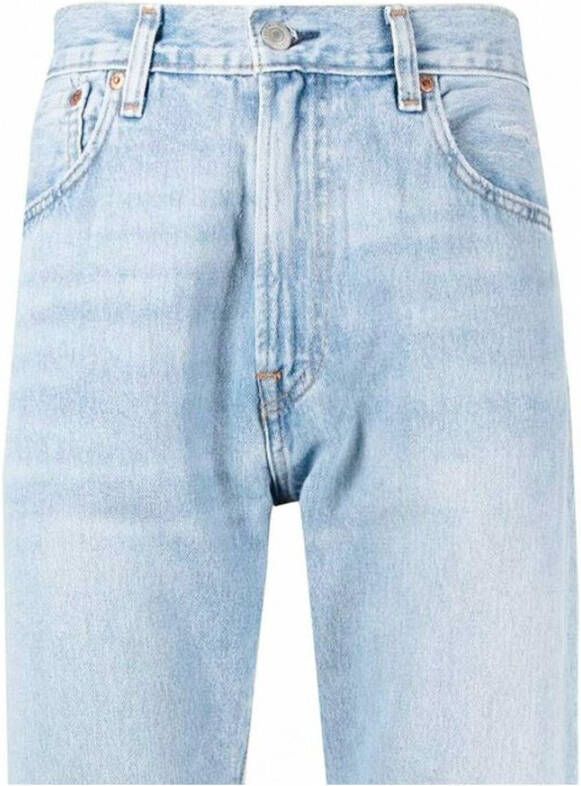 Levi's 551Z™ Straight Crop Jeans Blauw Heren