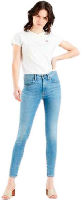 Levi's Slimfit-jeans Blauw Dames