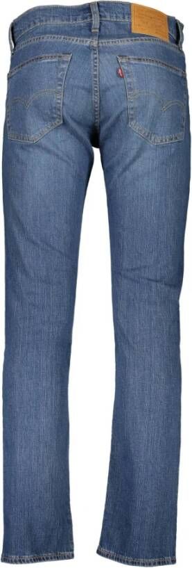 Levi's Blue Cotton Jeans & Pant Blauw Heren