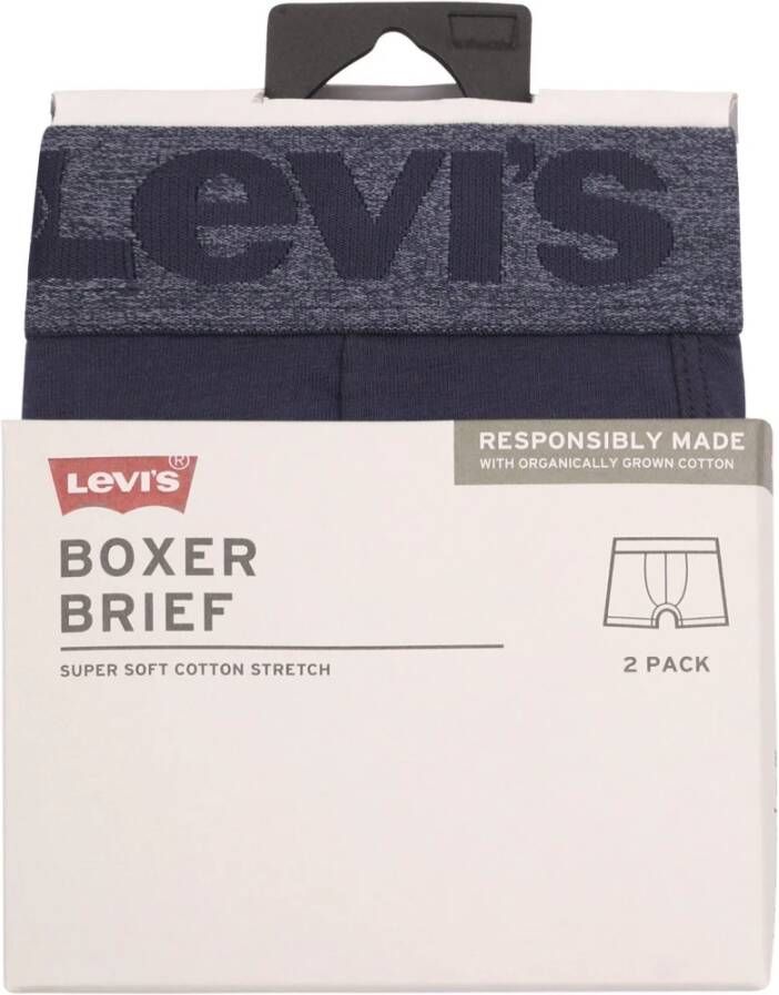 Levi's Bottoms Blauw Heren