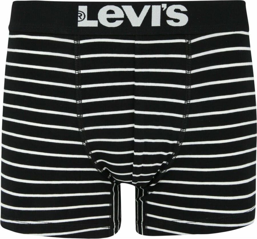 Levi's Boxershorts 2-pack Zwart Heren