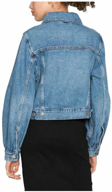 Levi's Spijkerjasje Blauw Dames