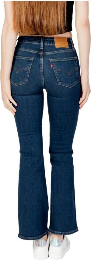 Levi's Flared Jeans Blauw Dames