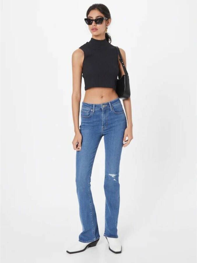 Levi's Uitlopende broek Blauw Dames