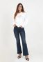 Levi's Slim-fit jeans met hoge taille en uitlopende pijpen Blue Dames - Thumbnail 6
