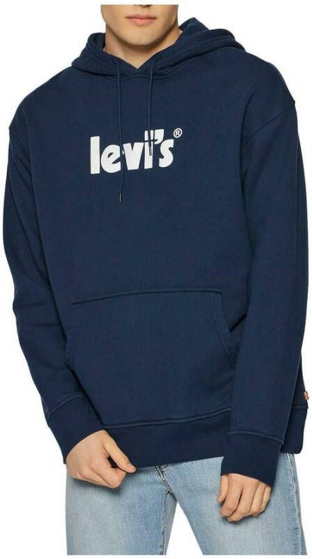 Levi's Grafisch hoat sweatshirt Blauw Heren