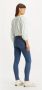 Levi's Hoge Taille Skinny Jeans Blauwe Golf Blue Dames - Thumbnail 2