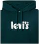 Levi's hoodie met logo donkergroen - Thumbnail 5