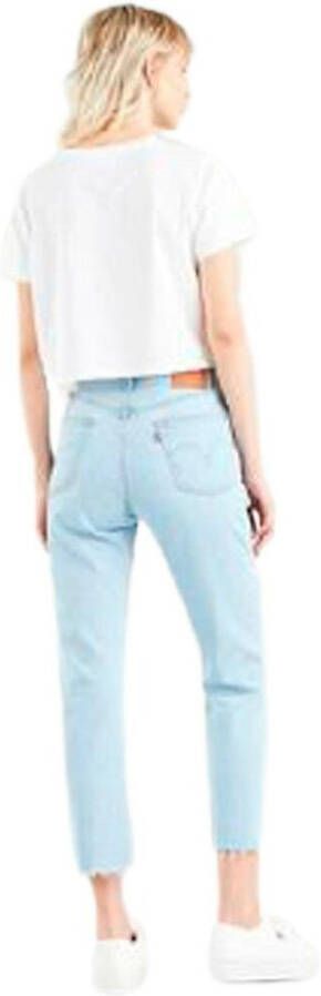 Levi's Rechte spijkerbroek Blauw Dames