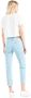 Levi's Blauwe effen dames jeans met ritssluiting en knoopsluiting Blue Dames - Thumbnail 9