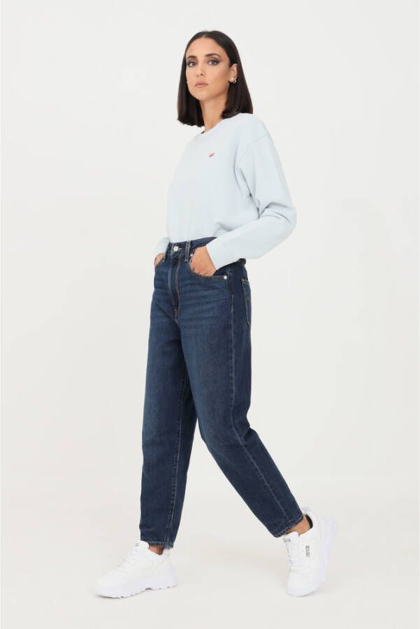 Levi's Rechte spijkerbroek Blauw Dames