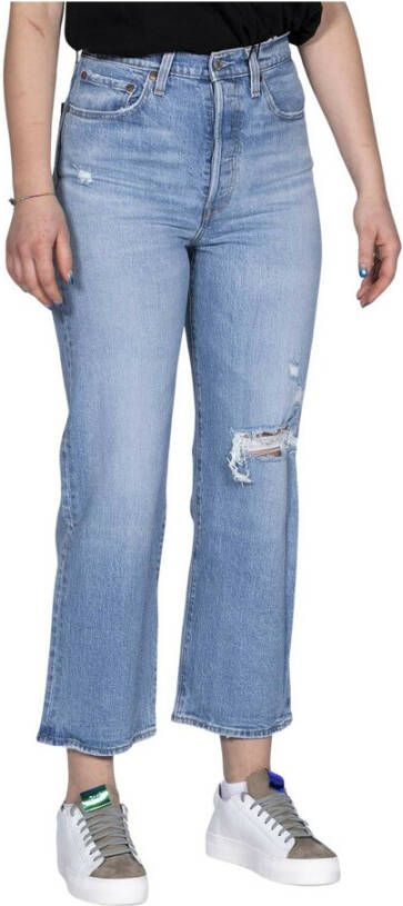 Levi's Jeans Blauw Dames