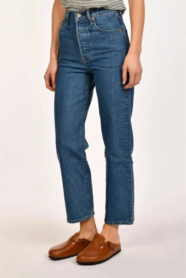 Levi's Skinny jeans Blauw Dames