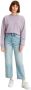 Levi's ribcage high waist straight fit jeans middle road - Thumbnail 11