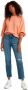 Levi's 501 cropped high waist straight fit jeans salsa middle - Thumbnail 5
