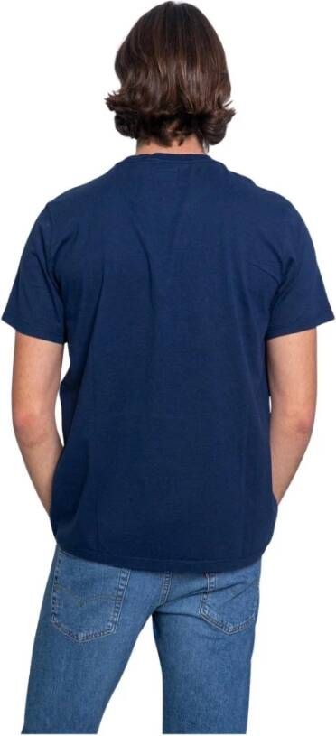 Levi's T-shirt Blauw Heren