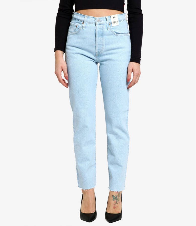 Levi's Ruimvallende spijkerbroek Blauw Dames