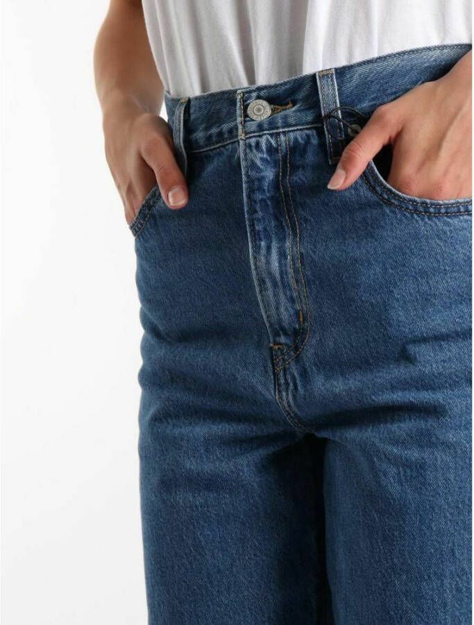 Levi's Loose-fit Jeans Blauw Dames