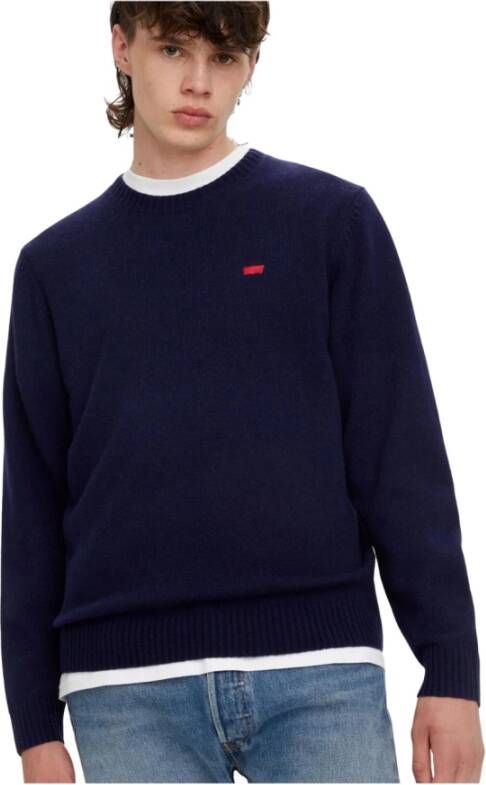 Levi's Naval Academy Sweater Original HM Blauw Heren