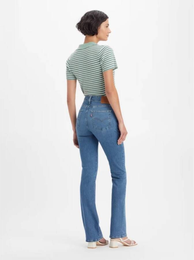 Levi's Originele Straight Cut Jeans Blue Dames