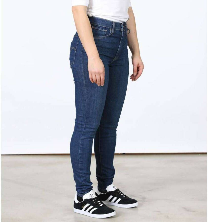 Levi's Skinny jeans Blauw Dames