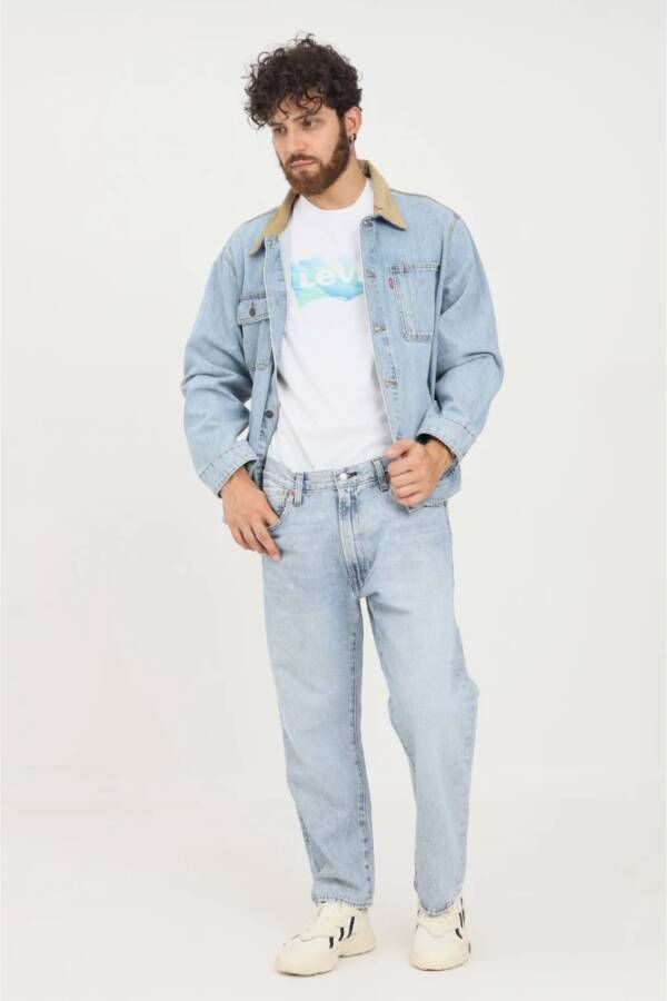 Levi's Rechte spijkerbroek Blauw Heren