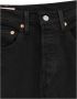 Levi's Zwarte effen jeans met ritssluiting en knoopsluiting Black Dames - Thumbnail 6