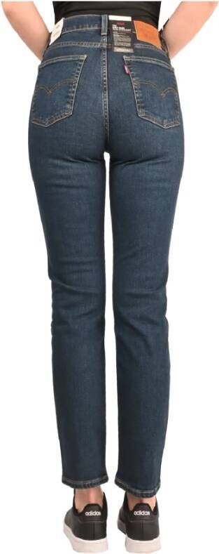 Levi's Skinny Jeans Blauw Dames