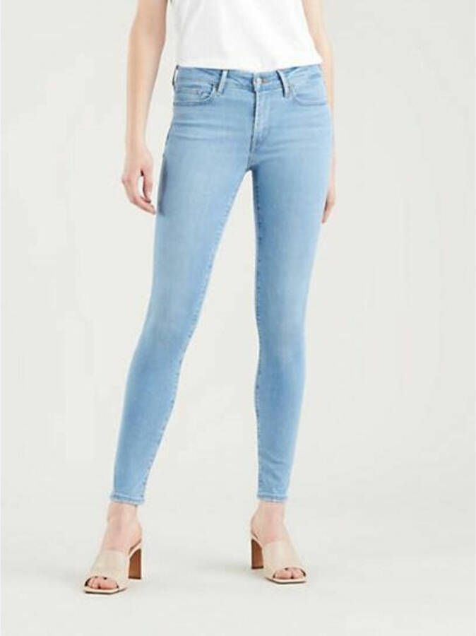Levi's Skinny jeans Blauw Dames