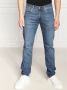 Levi's Slim Fit Blauwe Katoenen Jeans met Gewassen Effect Blue Heren - Thumbnail 15