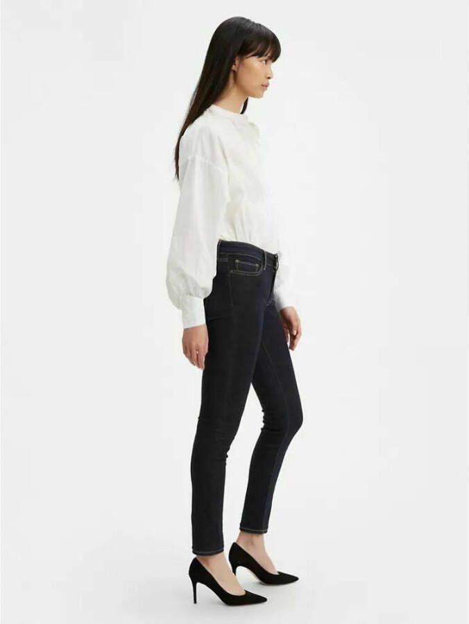 Levi's Skinny Jeans Zwart Dames