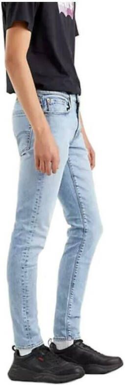 Levi's Slimfit-jeans Blauw Heren