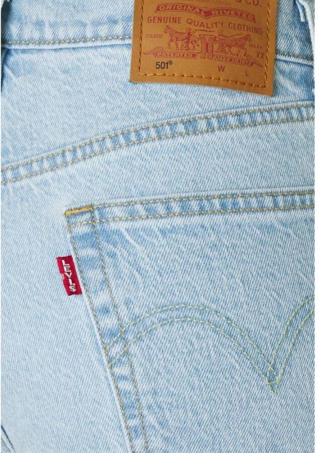 Levi's Slim-fit Jeans Blauw Dames