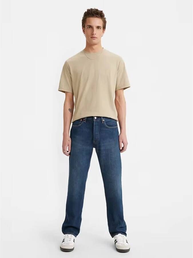 Levi's Slim-fit Jeans Blauw Heren